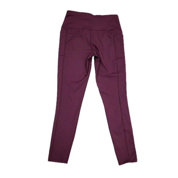 Sketcher Women's Gowalk Hight Waisted Legging Activewear Burgundy Pants Medium - Picture 2 of 9